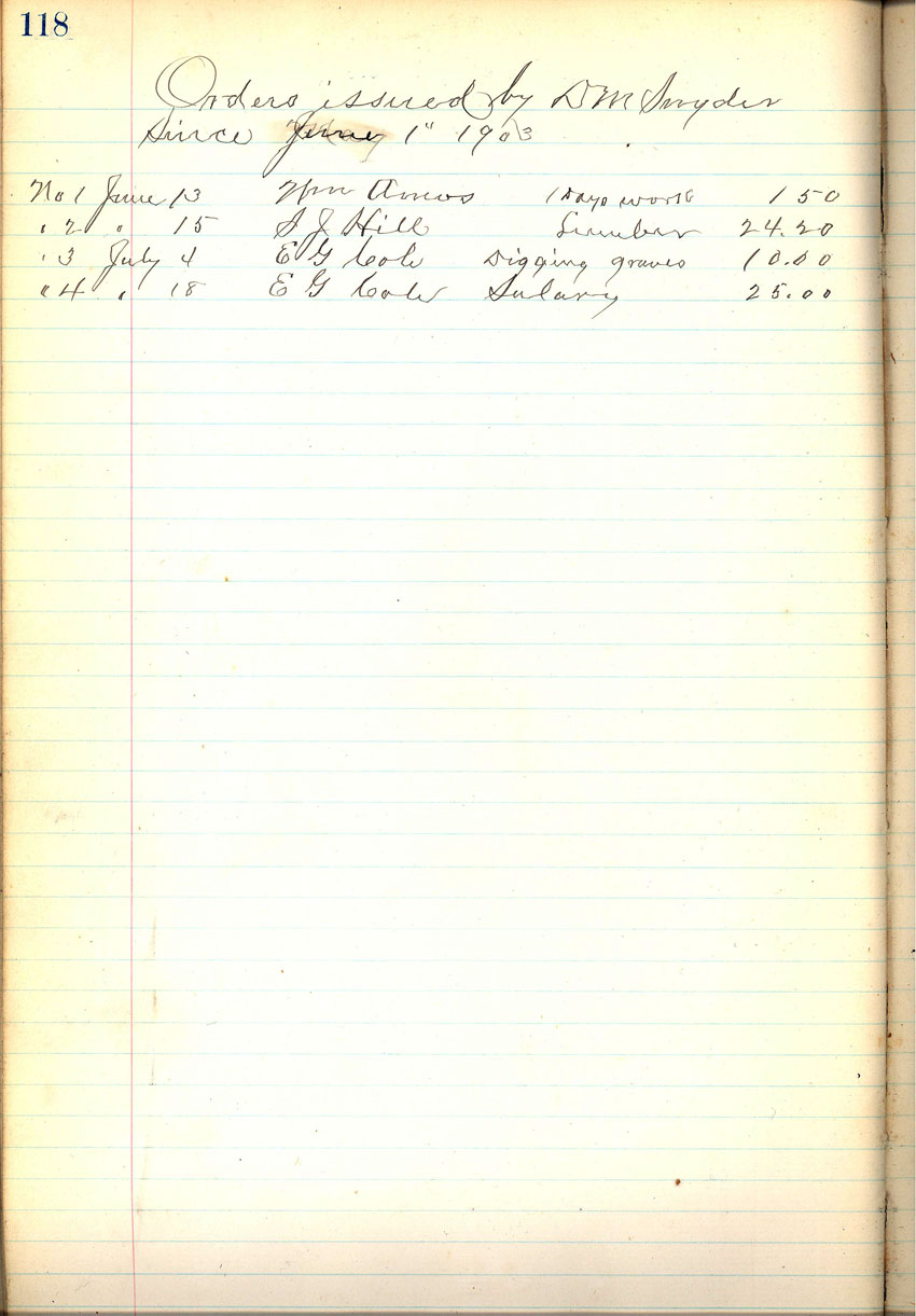 minute book